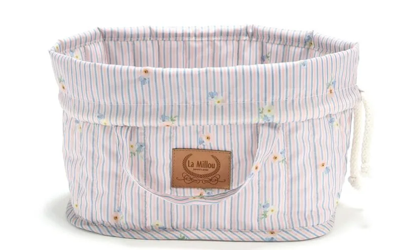Mollet Quilted Diaper Organizer Nylon English Garden