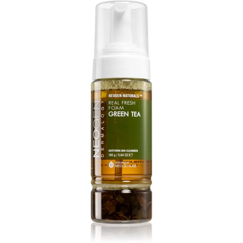 Neogen Dermalogy Real Fresh Green Tea καταπραϋντικός καθαριστικός αφρός 160 γρ