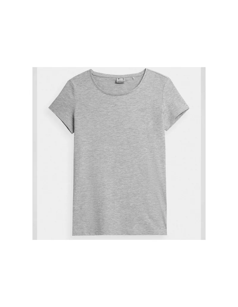 4F Γυναικείο Αθλητικό T-shirt Γκρι NOSH4-TSD350-27M