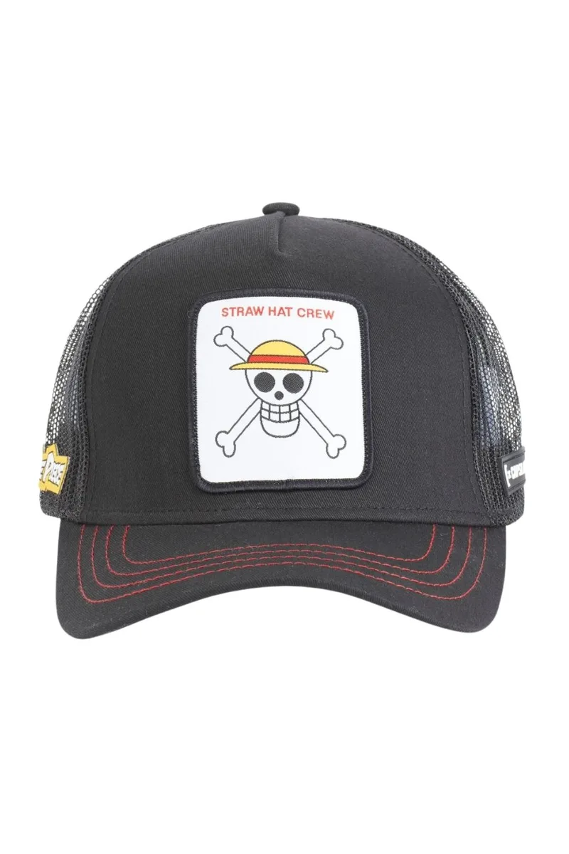 CAPSLAB Καπέλα ONE PIECE x CAPSLAB - CL/OP1/1/SKU2 - Μαύρο-CL/OP1/1/SKU2-BLACK