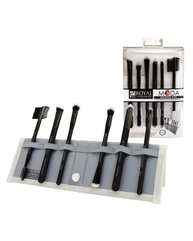 Moda Beautiful Eyes Flip Kit - Set Πινέλων ματιών-Black
