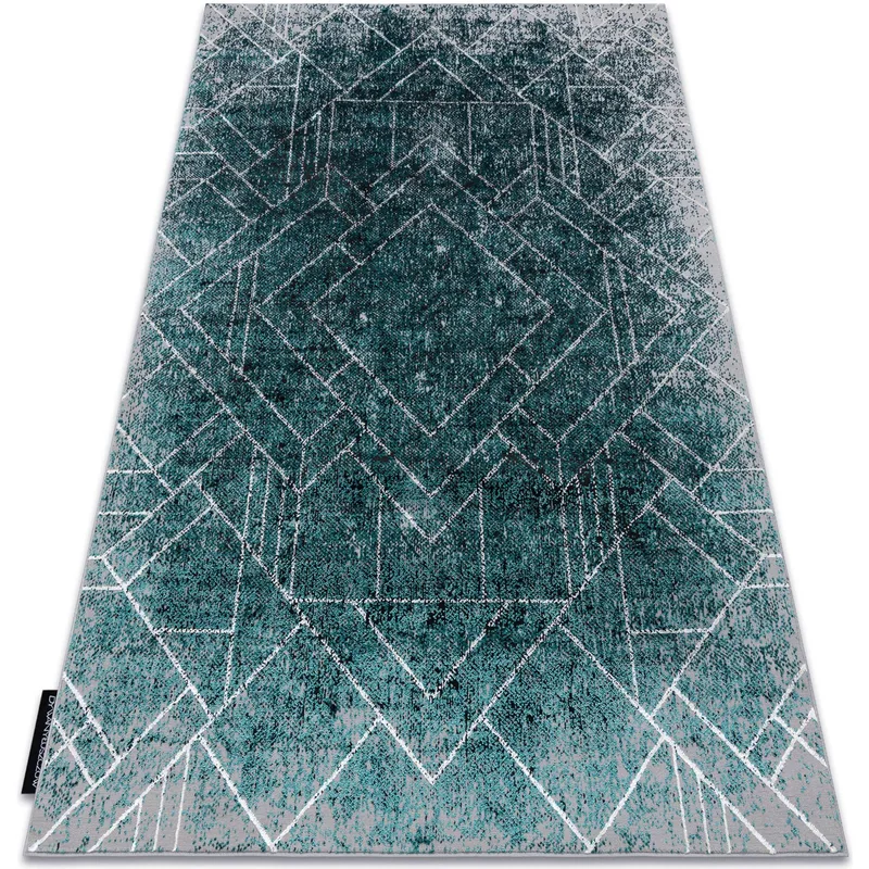 Χαλιά Rugsx Σύγχρονο DE LUXE χαλί 626 Γεωμετ 160x220 cm