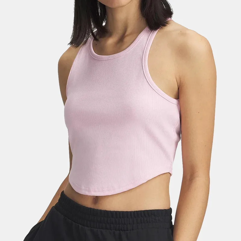 Under Armour Rival Γυναικείο Cropped Αμάνικο T-Shirt (9000220153_62471)