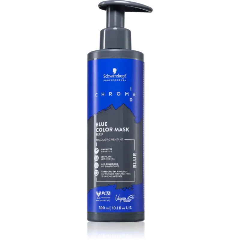 Schwarzkopf Professional Chroma ID Color Mask Μάσκα με τεχνολογία intense bonding color για τα μαλλιά απόχρωση Blue 300 ml