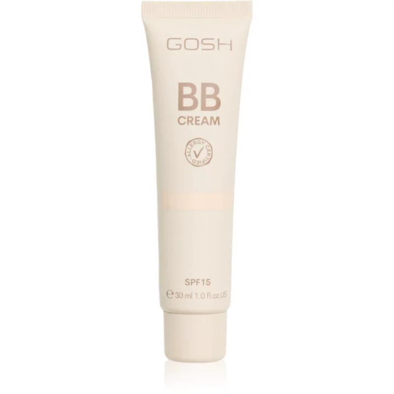 GOSH COPENHAGEN BB ενυδατική ΒΒ κρέμα SPF 15 απόχρωση 001 Sand 30 ml