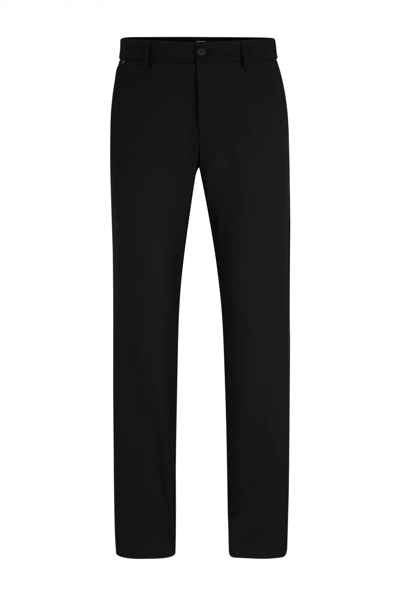 BOSS ΠΑΝΤΕΛΟΝΙ CHINO SLIM FIT P-GENIUS-233-F ΜΑΥΡΟ