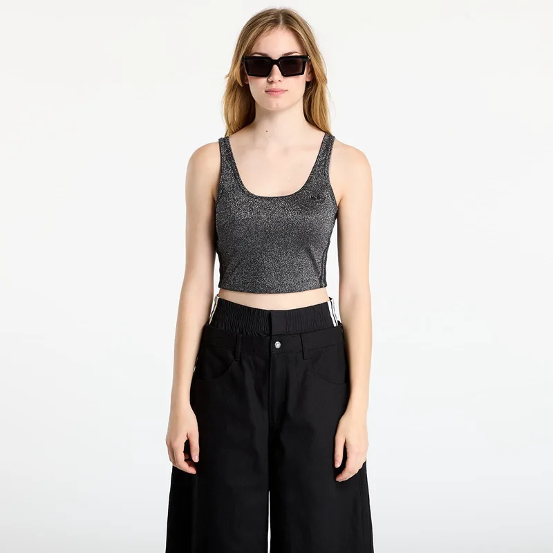 Σουτιέν adidas Lurex Bralet Black/ Silver Met. XS