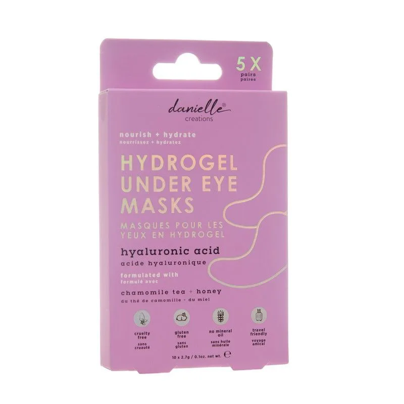 5 Pair Hydrogel Under Eye Masks - Hyaluronic Acid