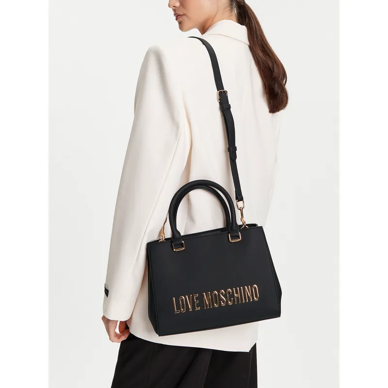 Τσάντα LOVE MOSCHINO JC4022PP1NKD0000 Μαύρο