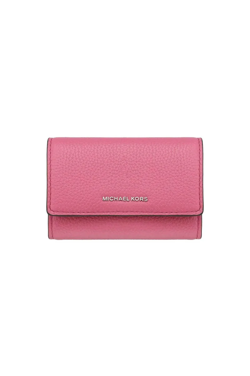 Michael Kors γυναικείο δερμάτινο πορτοφόλι "Bryant Medium" - 32S5SYTP1L Ροζ