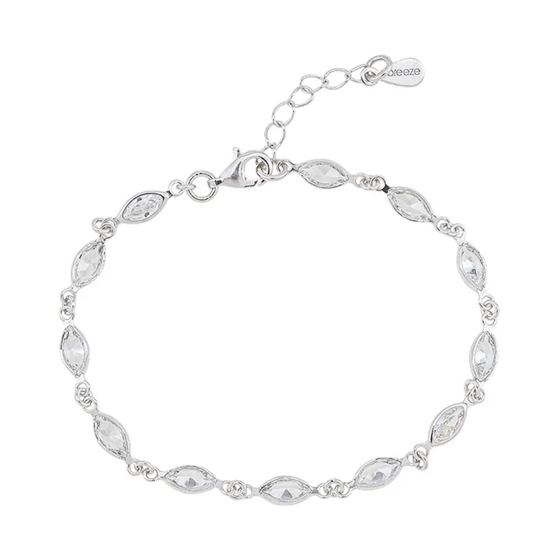 BREEZE Βραχιόλι από Ασήμι 925 Silver (Μήκος:19.00cm) 316016.4