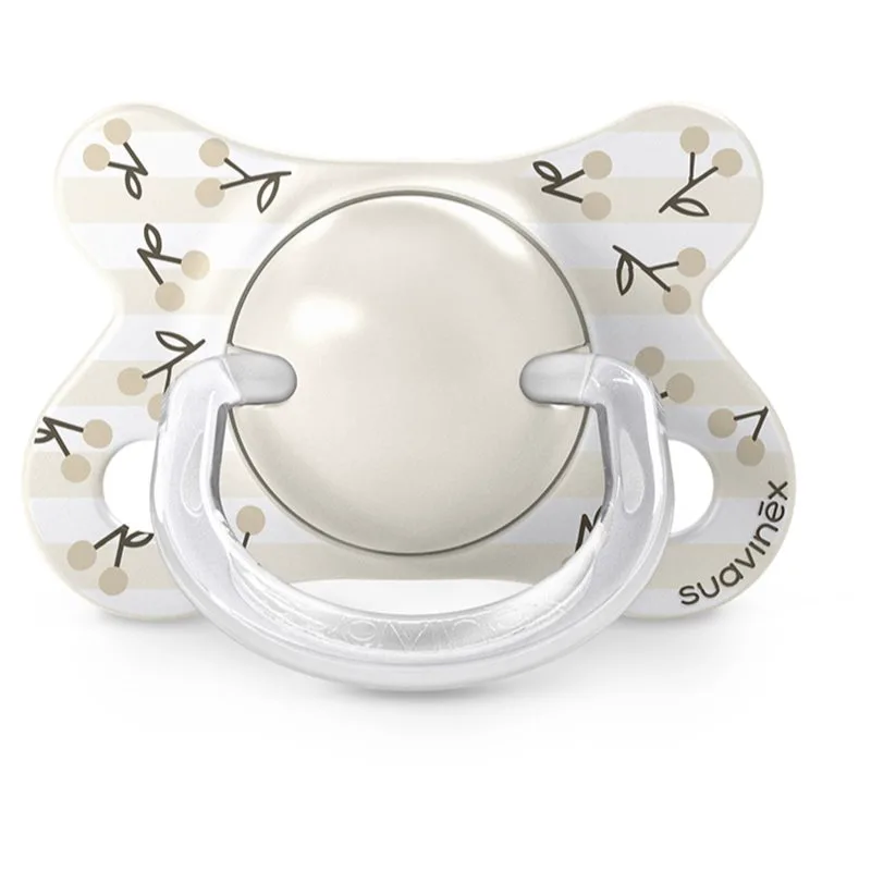 Suavinex Birdies SX PRO πιπίλα -2/2 m Μπεζ 2 τμχ