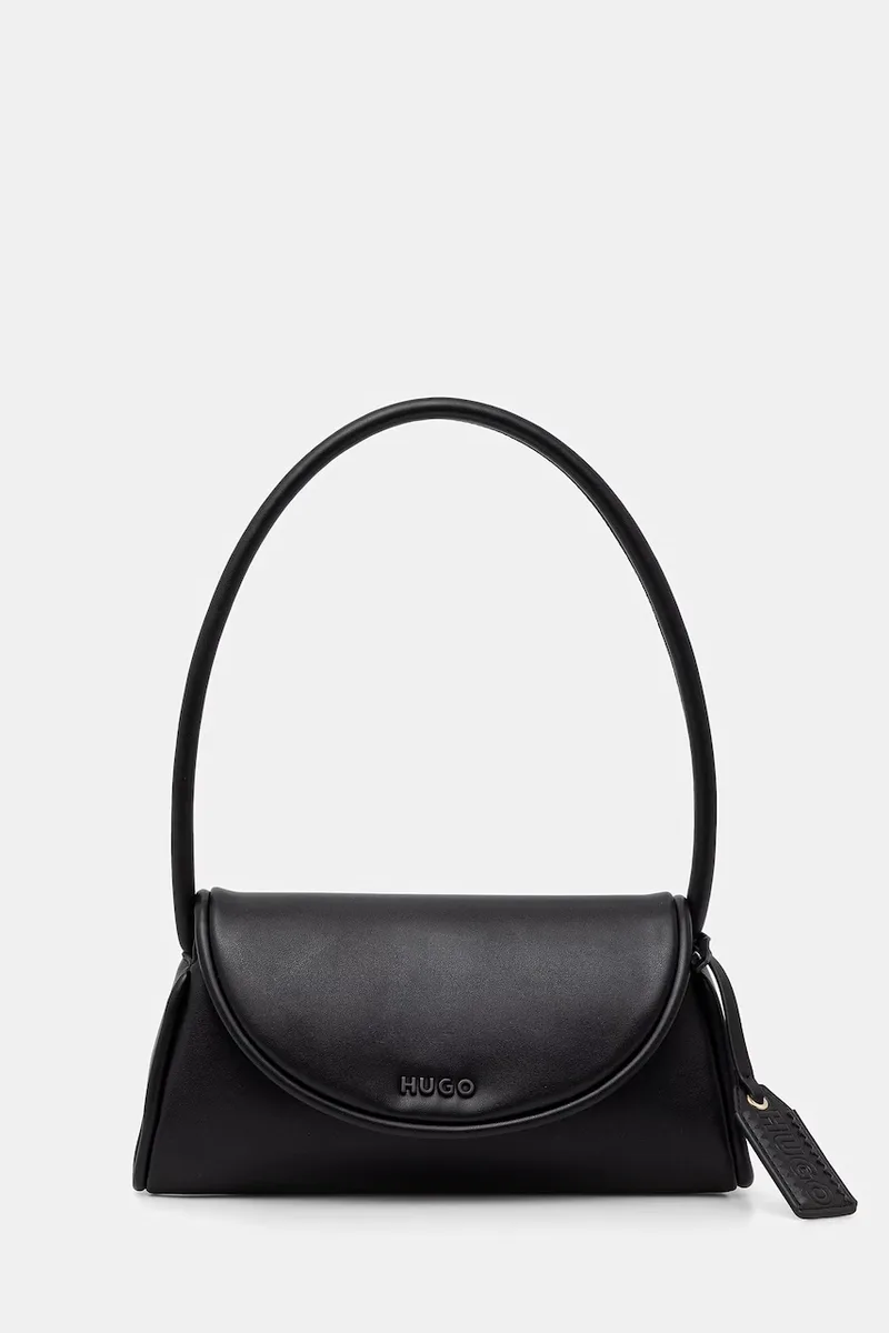 HUGO τσάντα baguette γυναικεία από απομίμηση δέρματος Jodi Shoulder Bag