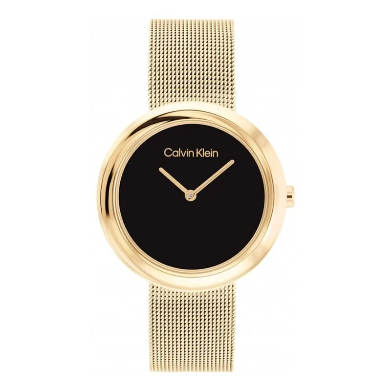 CALVIN KLEIN Twisted Bezel Stainless Steel Bracelet 25200012
