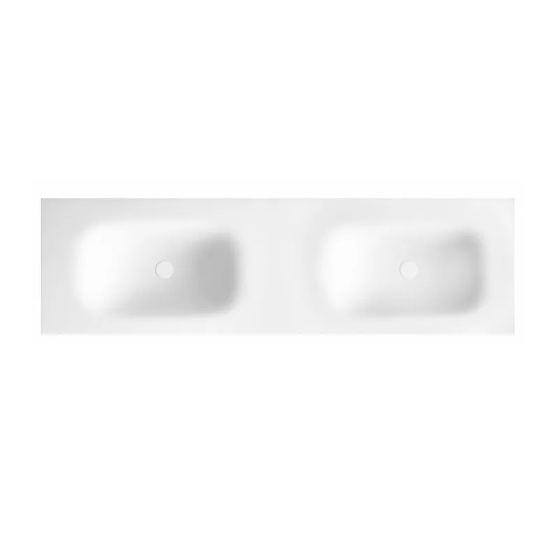 Νιπτήρας Επίπλων Karag Space 175 Λευκό Ματ Solid Surface (175x46m)