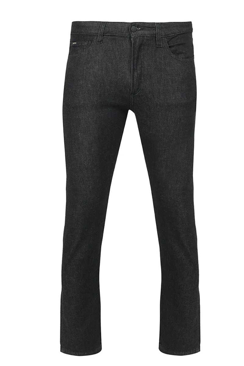ΑΝΔΡΙΚΟ DENIM ΠΑΝΤΕΛΟΝΙ L-KAROO ΣΤΕΝΗ ΓΡΑΜΜΗ ΜΑΥΡΟ