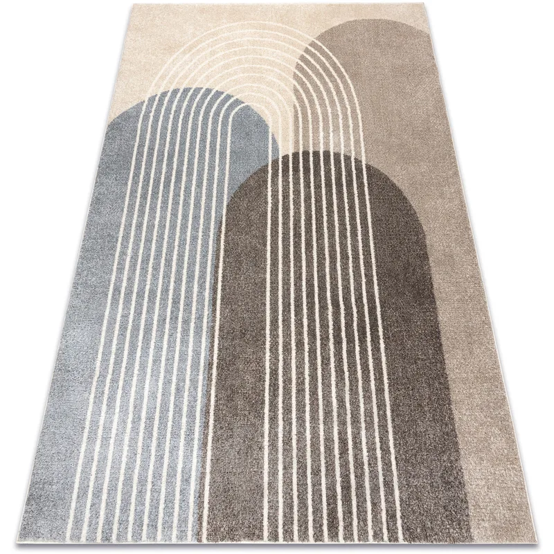 Χαλιά Rugsx Μοκέτα FUSION 0810 μπεζ / καφέ - 160x220 cm