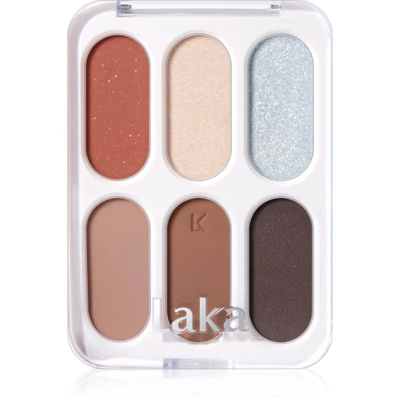 Laka Forever6 Eye Palette Παλέτα σκιών για τα μάτια απόχρωση 01 Beginning 7 γρ