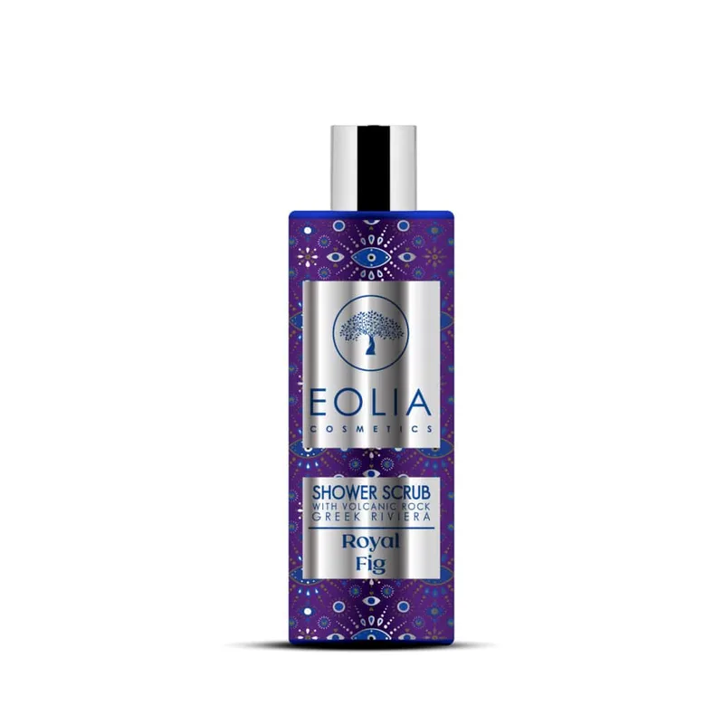 Greek Riviera Shower Scrub Royal fig 300ml