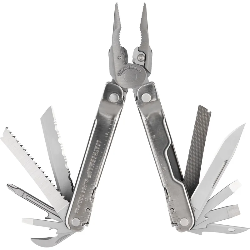 Leatherman Super Tool 300 Multitool (19 Functions) Stainless Steel