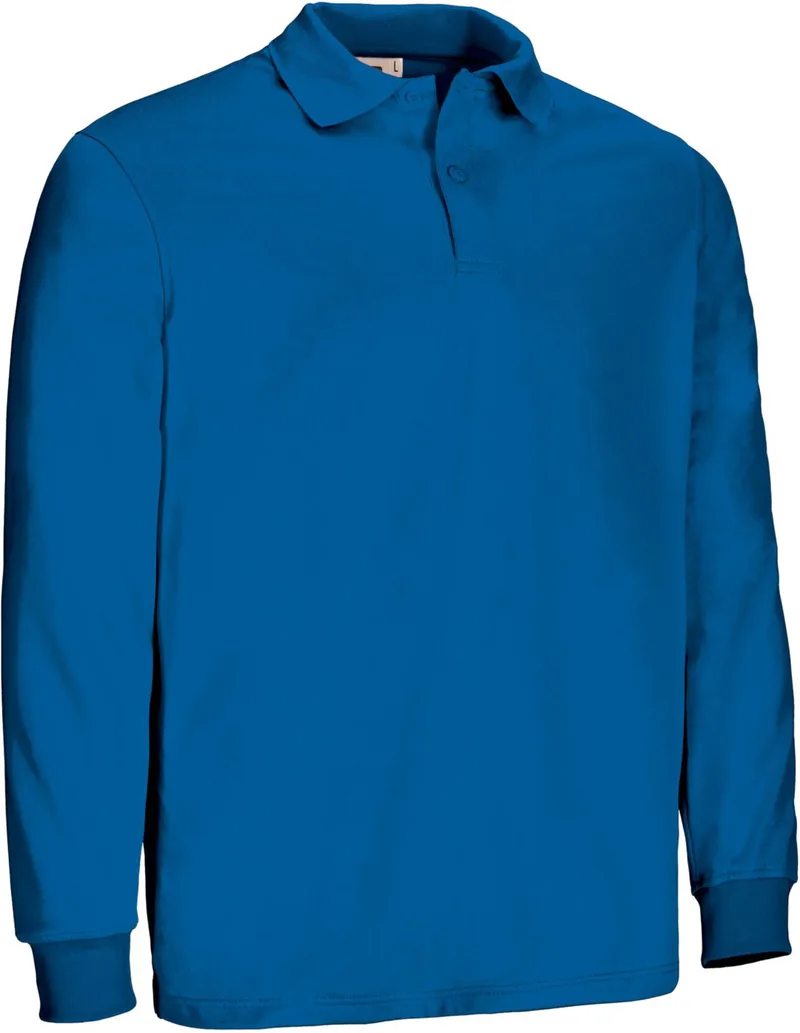 Μακρυμάνικο Sports Polo BUIN Valento POVABINRY Royal Blue