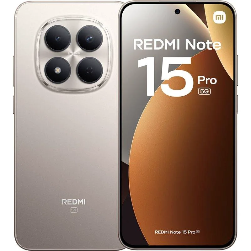 Xiaomi Redmi Note 15 Pro 12+512GB DS 5G Titanium COLOR