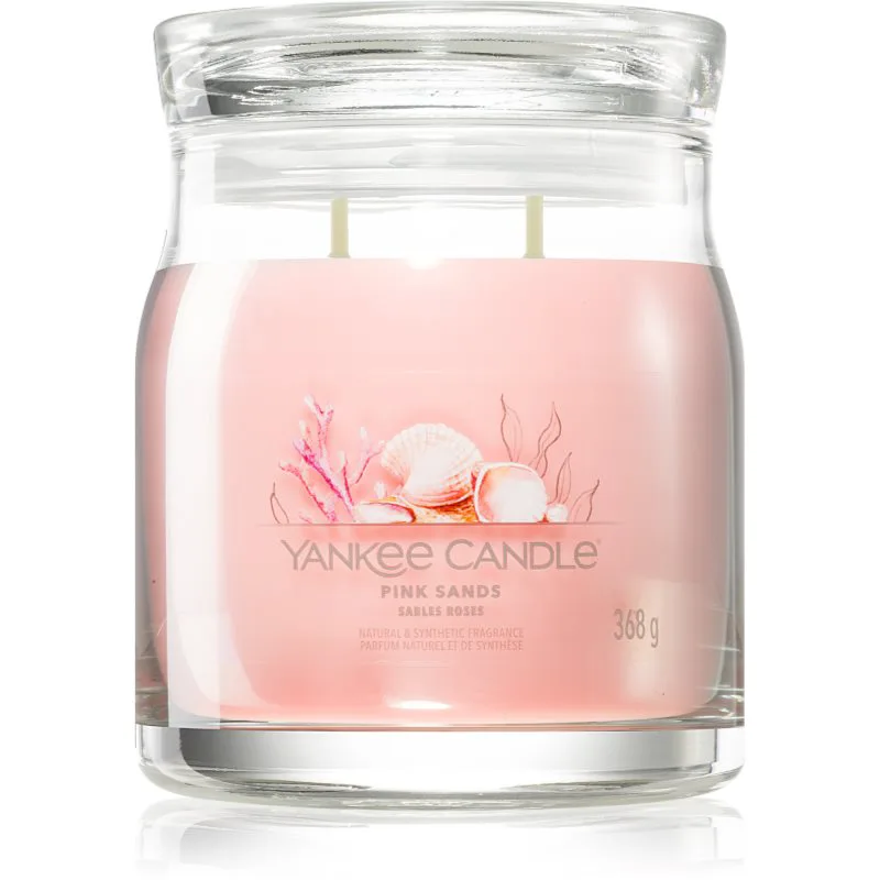 Yankee Candle Ροζ Sands αρωματικό κερί Υπογραφή 368 γρ