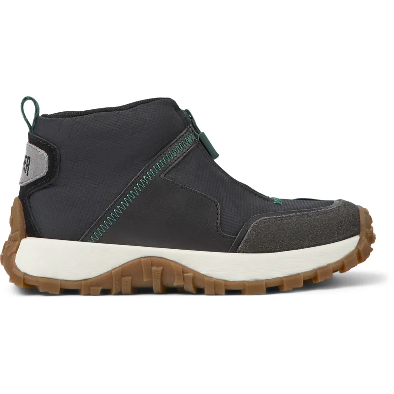 CAMPER Drift Trail - Μπότες Για Κορίτσια - Μαύρο, Μέγεθος 28, Cotton fabric/Smooth leather