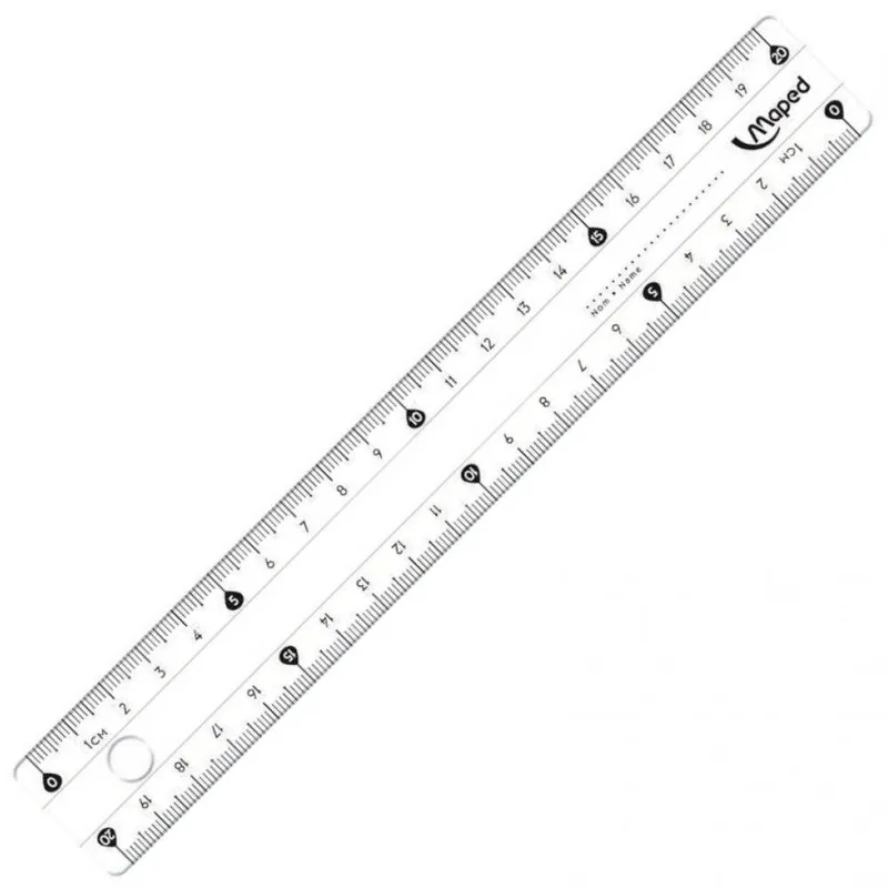 Γεωμετρικός Χάρακας Maped Cristal 25cm 146112
