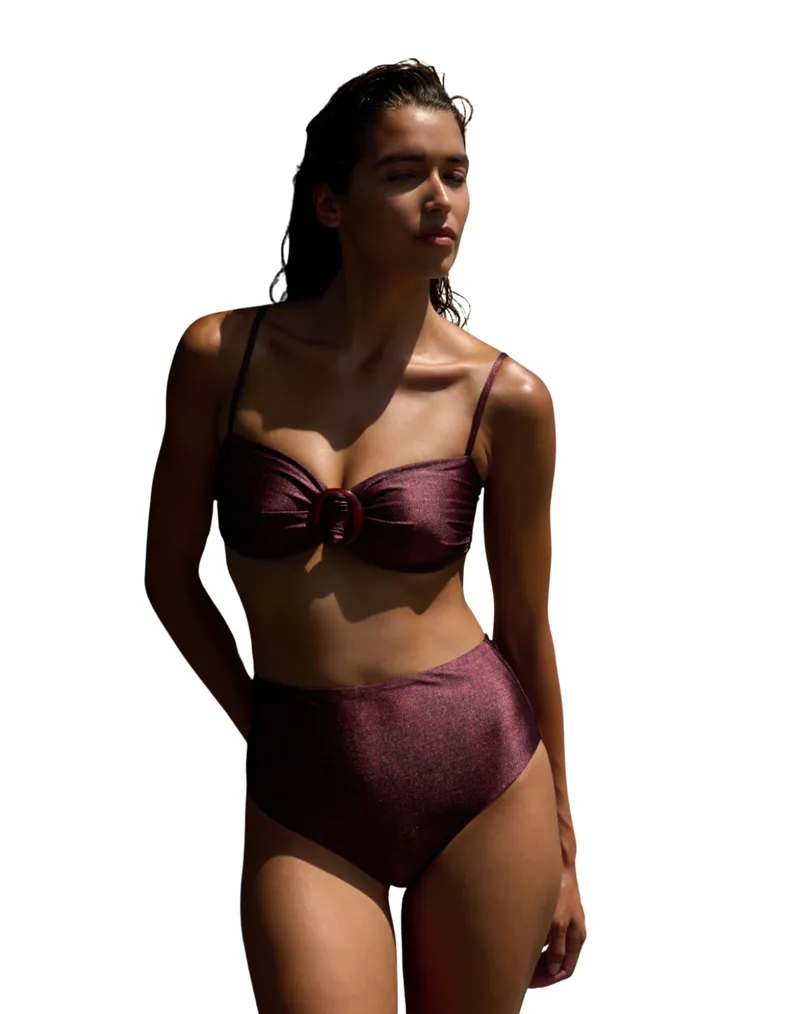 Sophie Deloudi - Μαγιό Γυναικείο Πάνω Ava Bikini Top-Grape