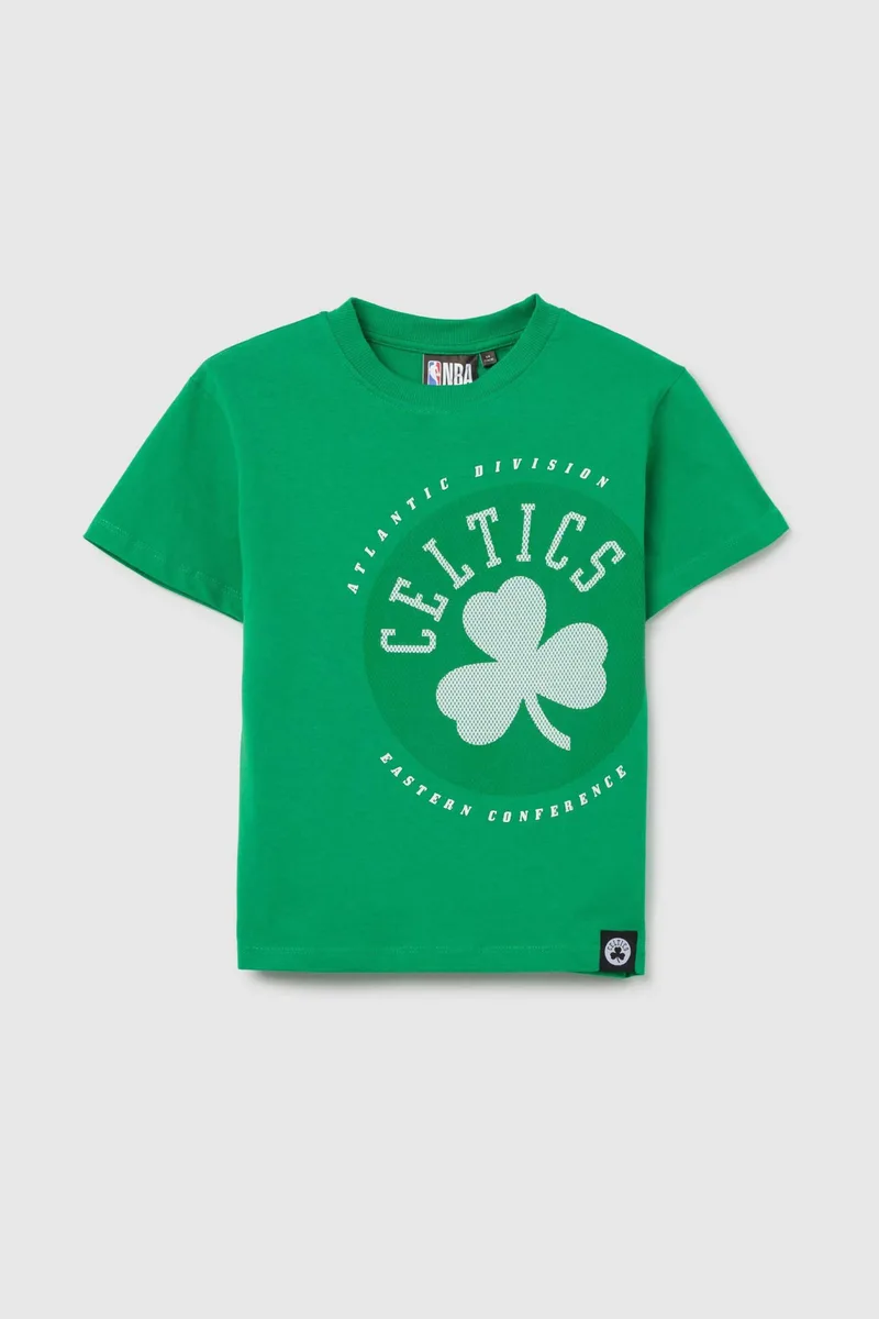 OVS παιδικό T-shirt με print Regular Fit - 002261456 Πράσινο