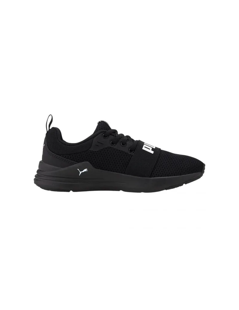Puma Αθλητικά Παιδικά Παπούτσια Running Wired Run Μαύρα 374214-01