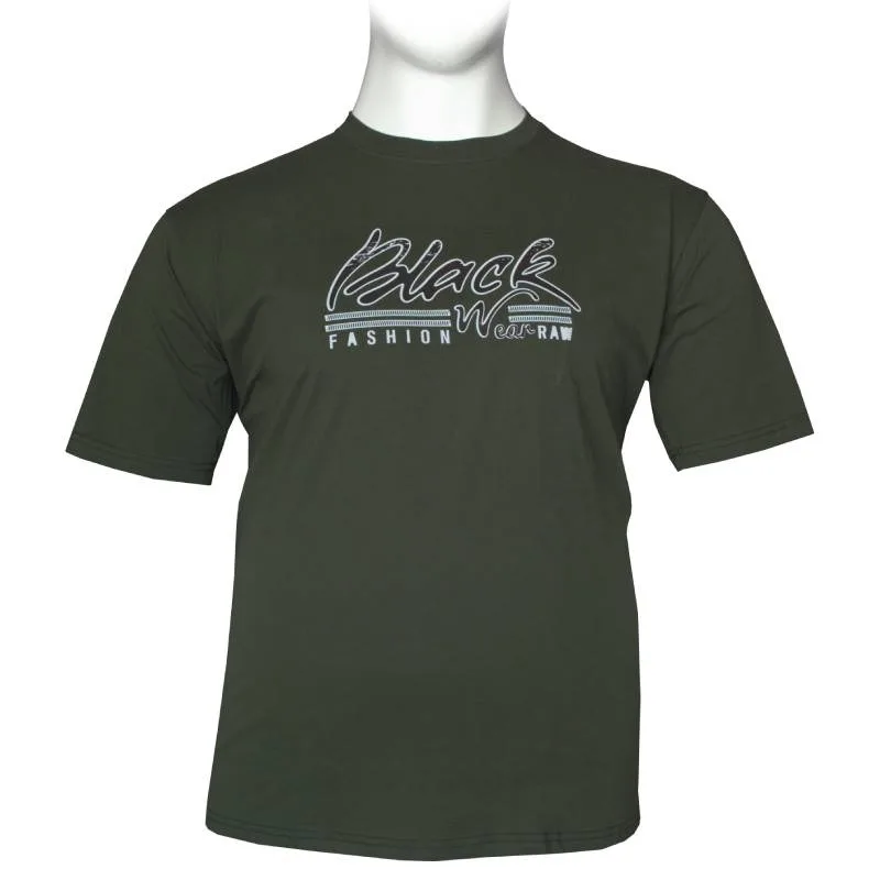T-shirt μακό pennie "Black" by Leo collection - Khaki
