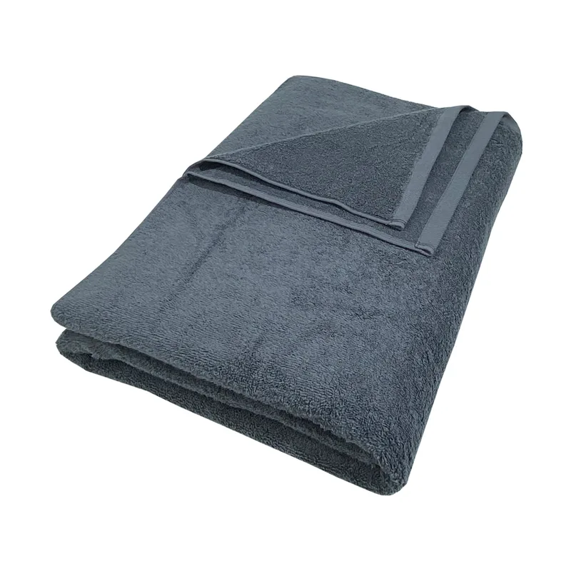 Πετσέτα Πισίνας - Θαλάσσης 100X180 Dark Grey - Astron Italy