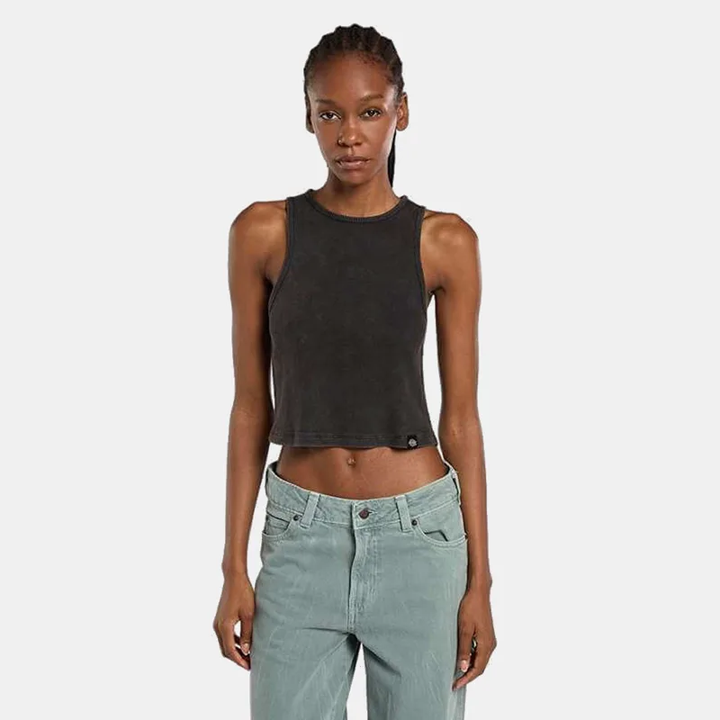 Dickies Plentywood GD Γυναικείο Cropped Αμάνικο T-Shirt (9000260338_1469)