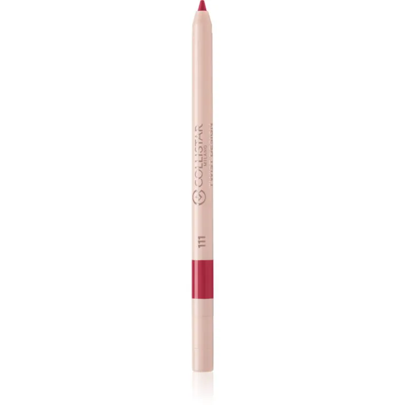 Collistar Twist Design Lip Pencil Κρεμώδες λάινερ χειλιών απόχρωση 111 - Κόκκινο Milano 0.4 γρ
