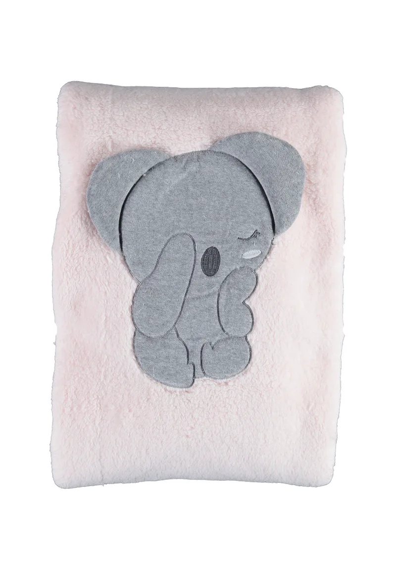 Κουβέρτα βρεφική Sleepy Koala Ροζ 64522C