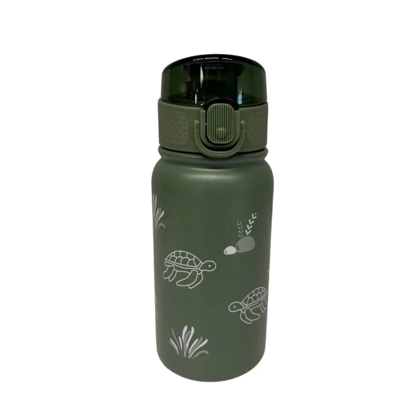 Ανοξείδωτο Μπουκάλι Θερμός In A Fast World Be A Turtle 350ml ABO 314103