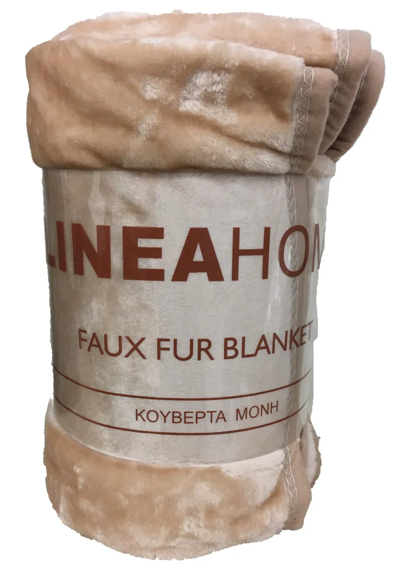 ΚΟΥΒΕΡΤΑ ΒΕΛΟΥΤΕ ΜΠΕΖ ΔΙΠΛΗ 200X240 LH2018030
