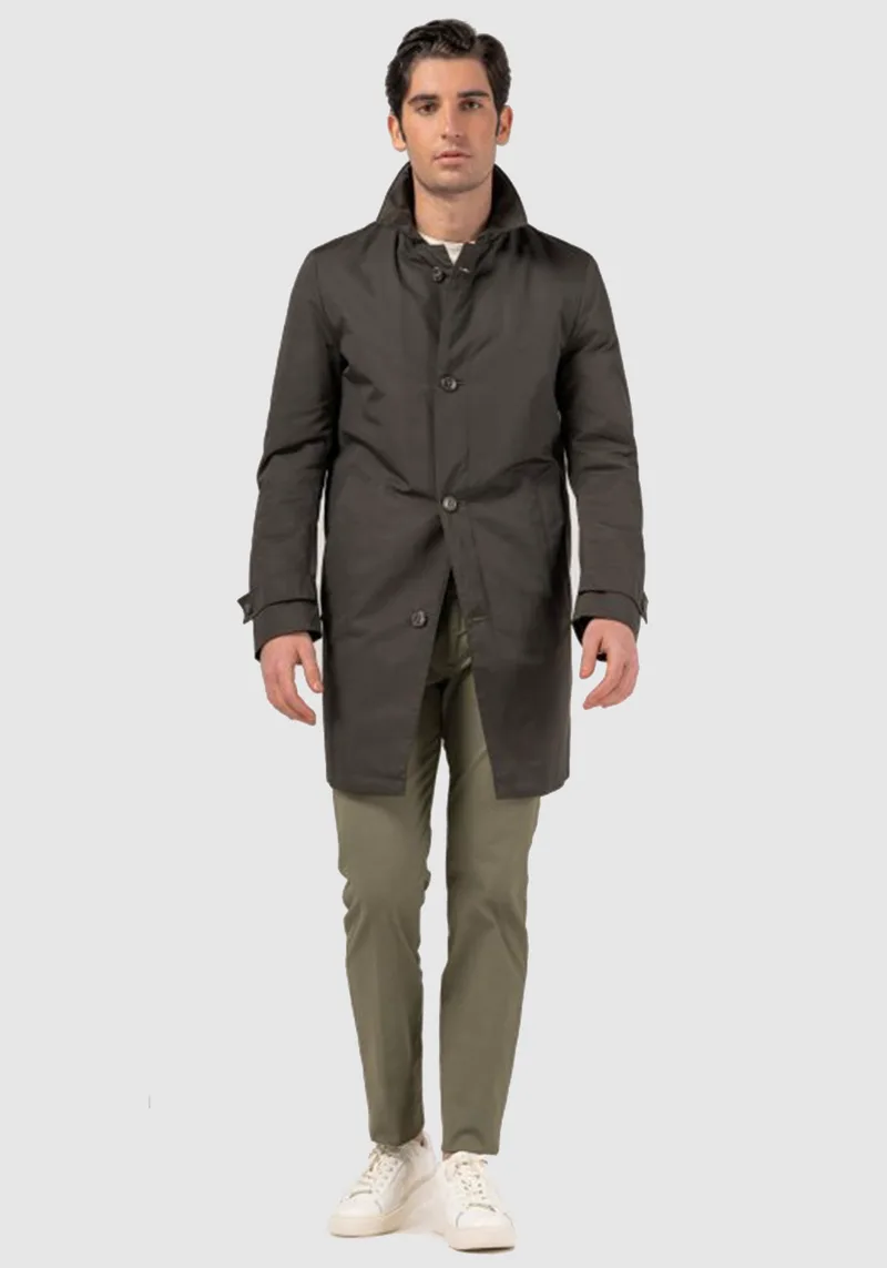 JOOP Καπαρντίνα της σειράς Mil - 151952 150 Khaki