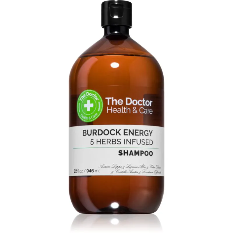 The Doctor Burdock Energy 5 Herbs Infused δυναμωτικό σαμπουάν 946 ml