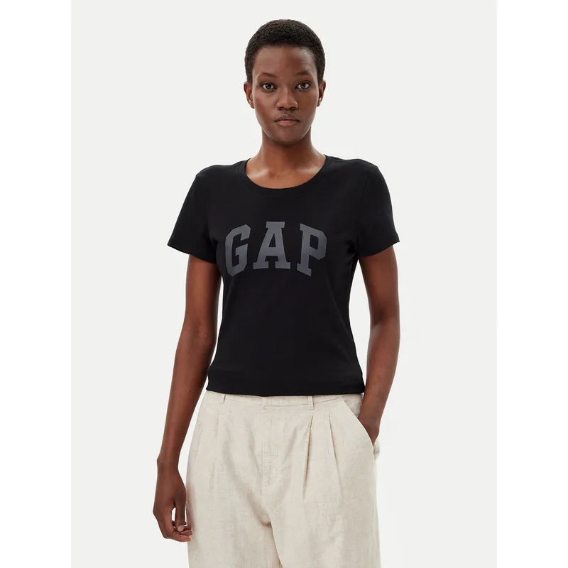 Gap T-Shirt 729555-06 Μαύρο Regular Fit