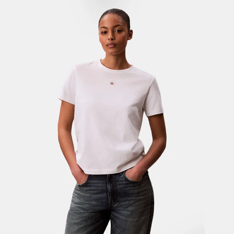 Calvin Klein Woven Label Γυναικείο T-Shirt (9000271151_1726)