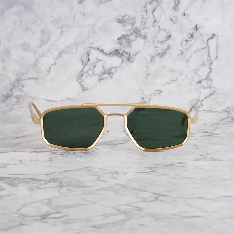 PABLO 6EP16M - PABLO - MATT GOLD - GREEN Sunglasses | Matt Χρυσό - Green | Matt Χρυσό - Green Shades | Explicit Poets Sunglasses