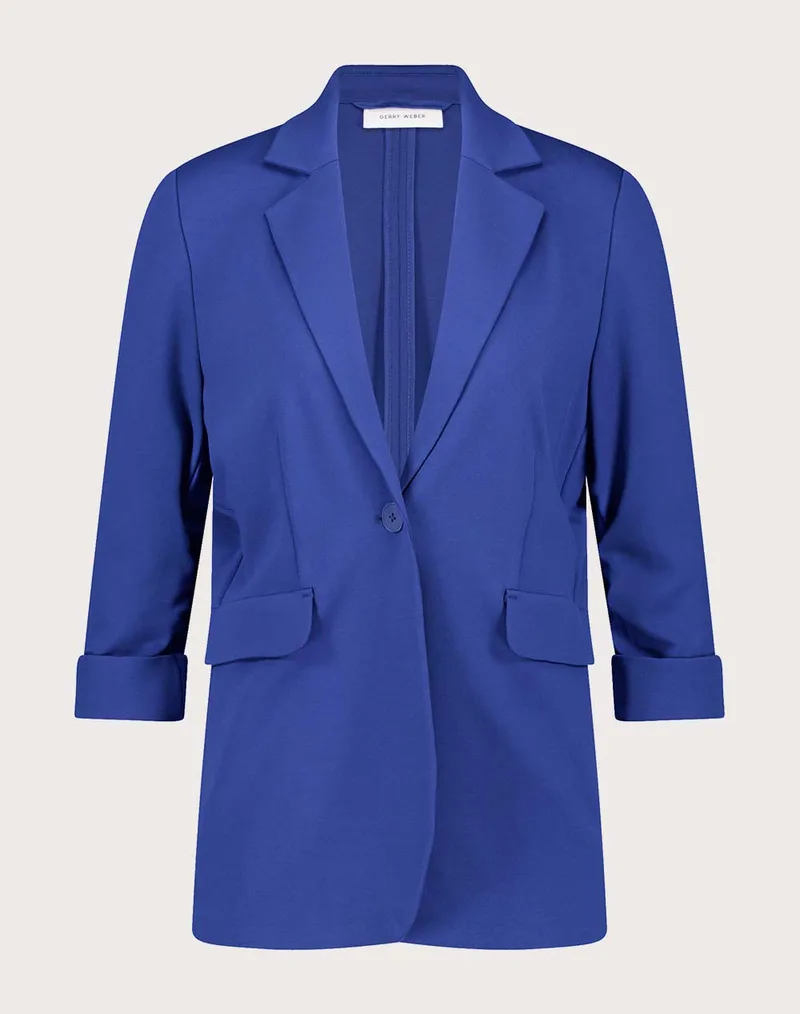 GERRY WEBER BLAZER 3/4 SLEEVE WI 530041-31240-80384 Blue
