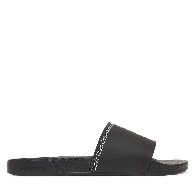 Παντόφλες Calvin Klein Ess Slide Institutional Cv HM0HM02108 Μαύρο