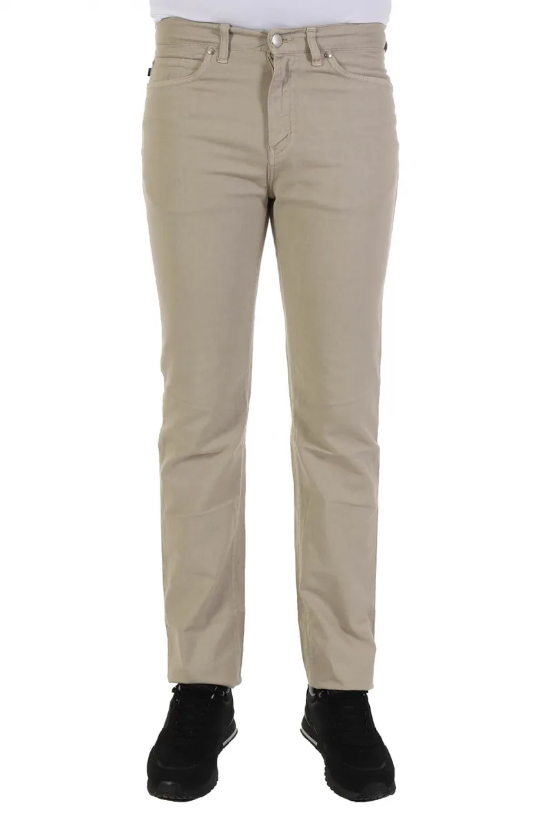 TRUSSARDI JEANS ΠΑΝΤΕΛΟΝΙ ΚΑΜΠΑΡΤΙΝΑ 380 ICON ΜΠΕΖ