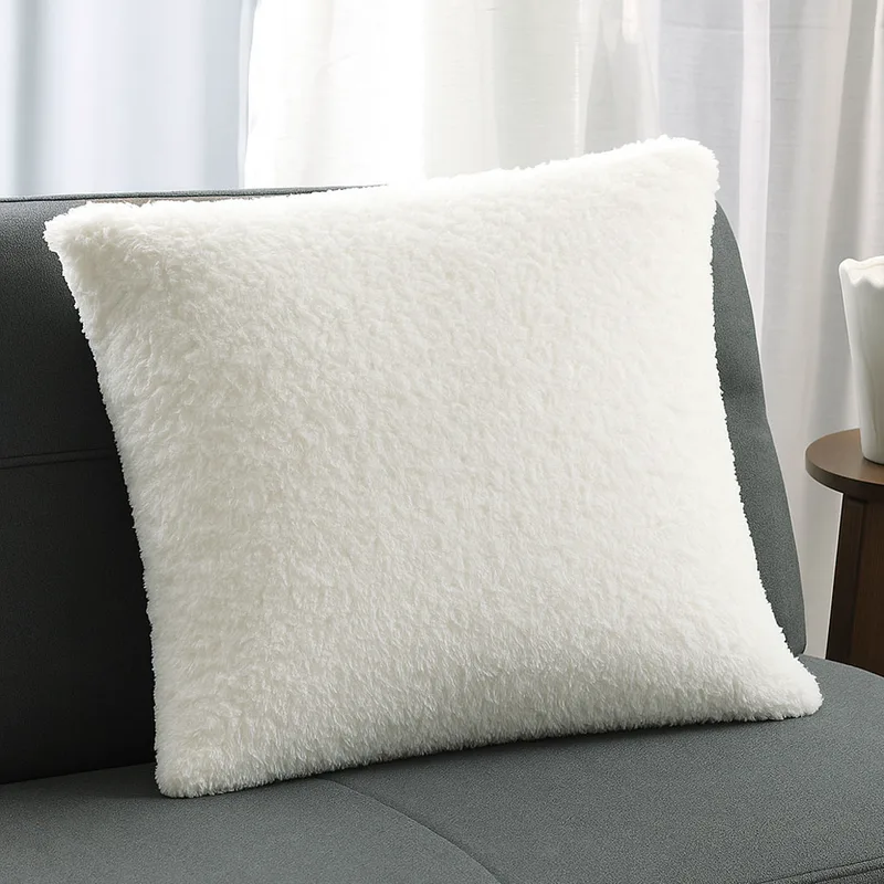 Διακοσμητική Μαξιλαροθήκη Fleece (40x40) S-F Montreal Ecru C0C681001H