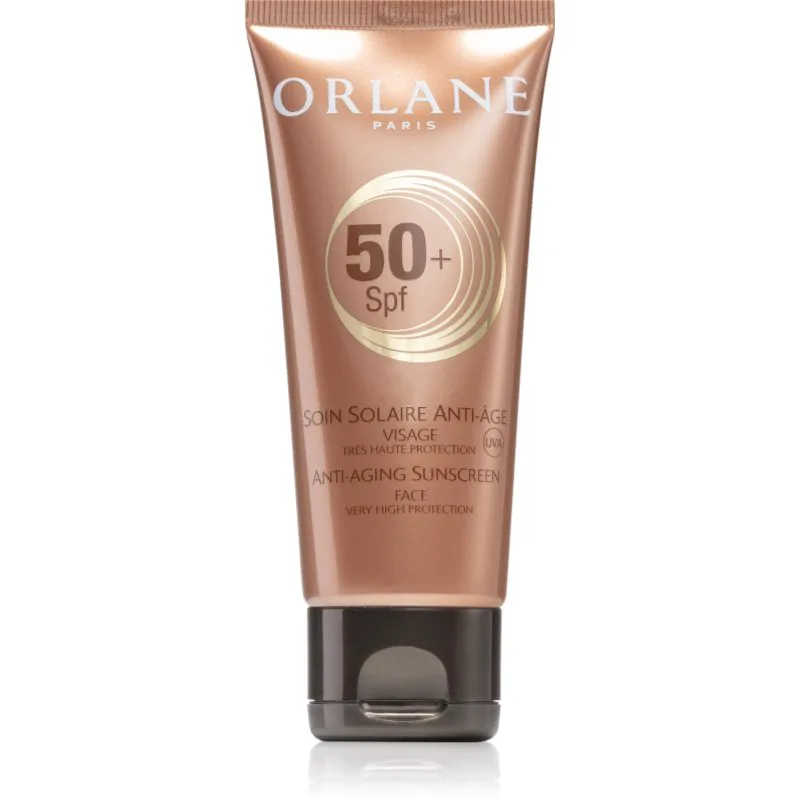 Orlane Sun Care Anti-Aging Sunscreen προστατευτική φροντίδα κατά της ηλιακής ακτινοβολίας με αντιρυτιδικά αποτέλεσματα SPF 50+ 50 ml