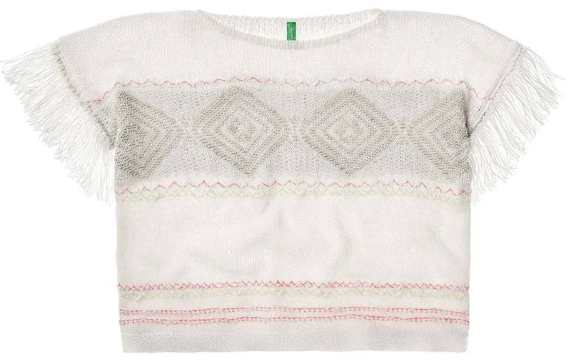 TOP BENETTON BASIC GREEN ROOTS I G ΠΛΕΚΤΟ ΕΚΡΟΥ ()-(2-6 ΕΤΩΝ)